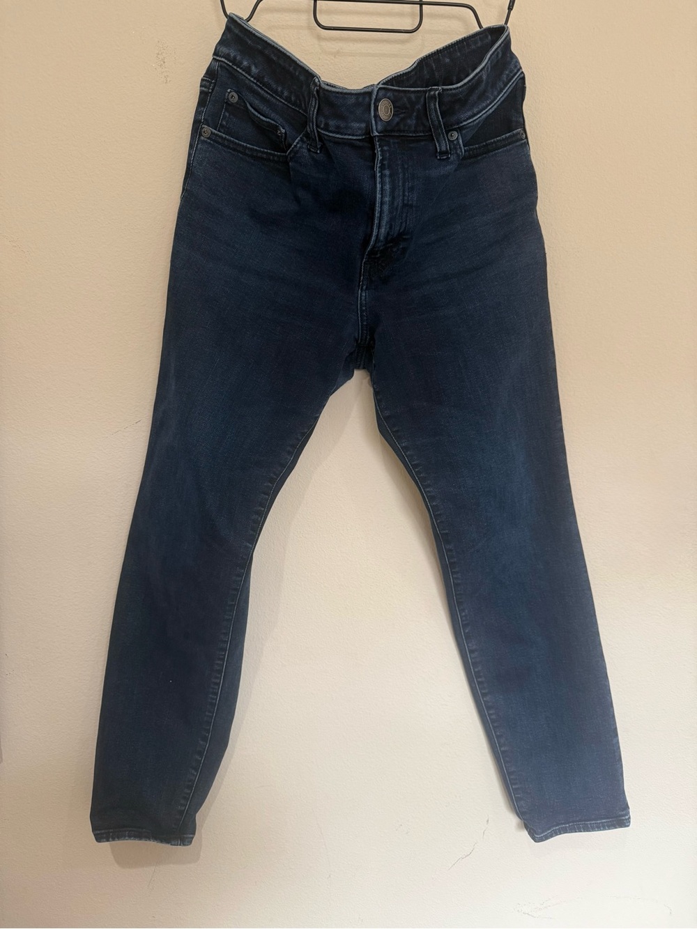 Express Dark Blue Skinny Jeans 30x30